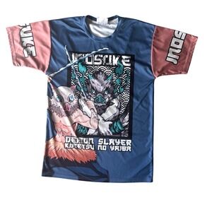 Anime Ape Demon Slayer Hashibira Inosuke Streetwear T-Shirt Mens Size Medium